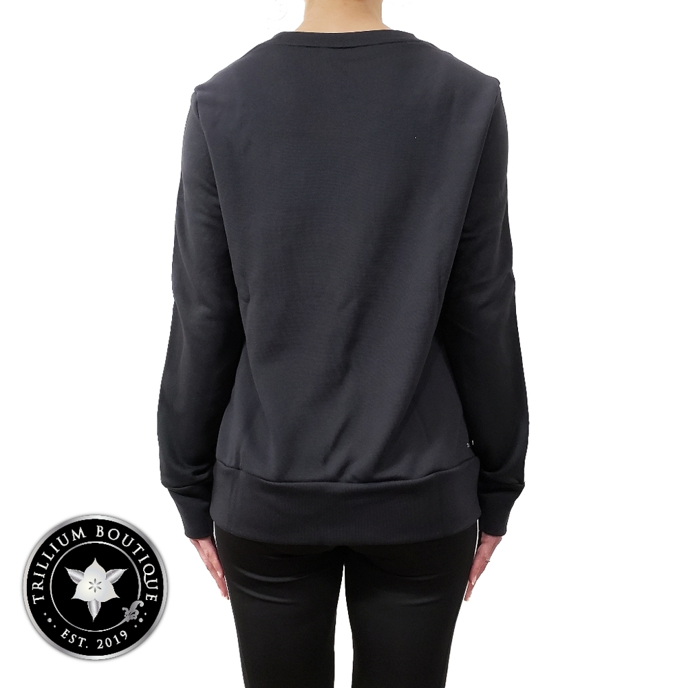 BUNDLE Adidas Climalite 3 Stripe Tights & Crewneck - Picture 11 of 16